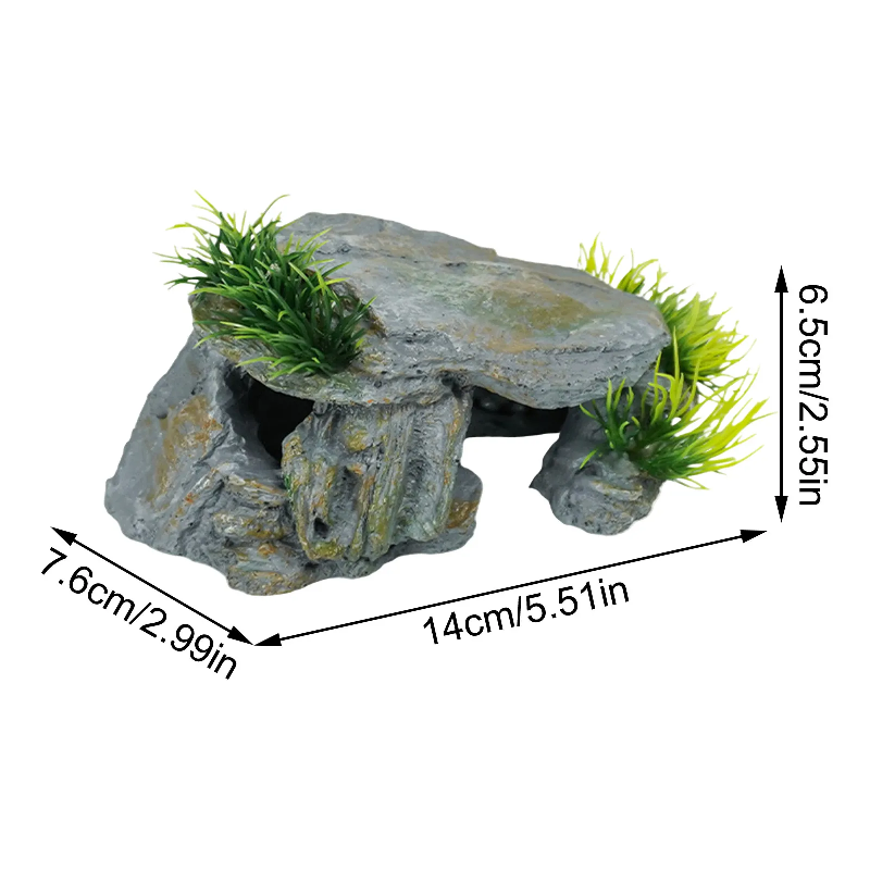 Cueva de Roca Natural para Rep - Aquarium Fish Cave reseña y precio