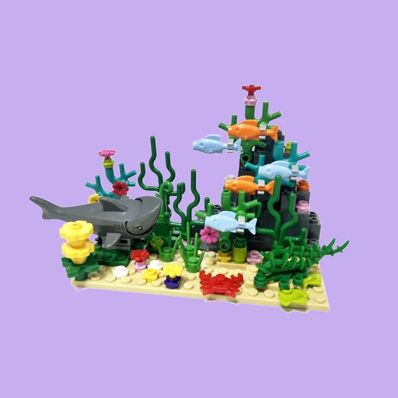 Bloques de Construcción de Acu - Aquarium Fish Shark reseña y precio