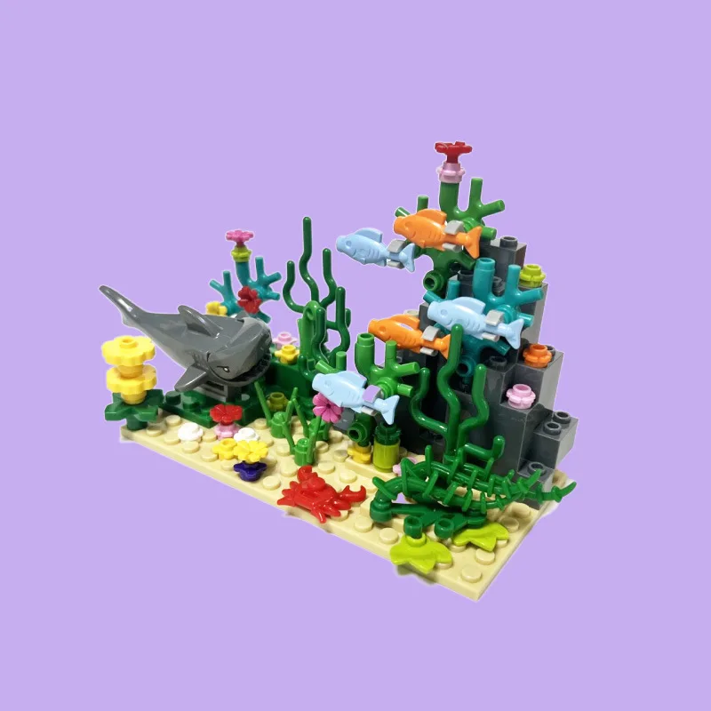 Bloques de Construcción de Acu - Aquarium Fish Shark reseña y precio