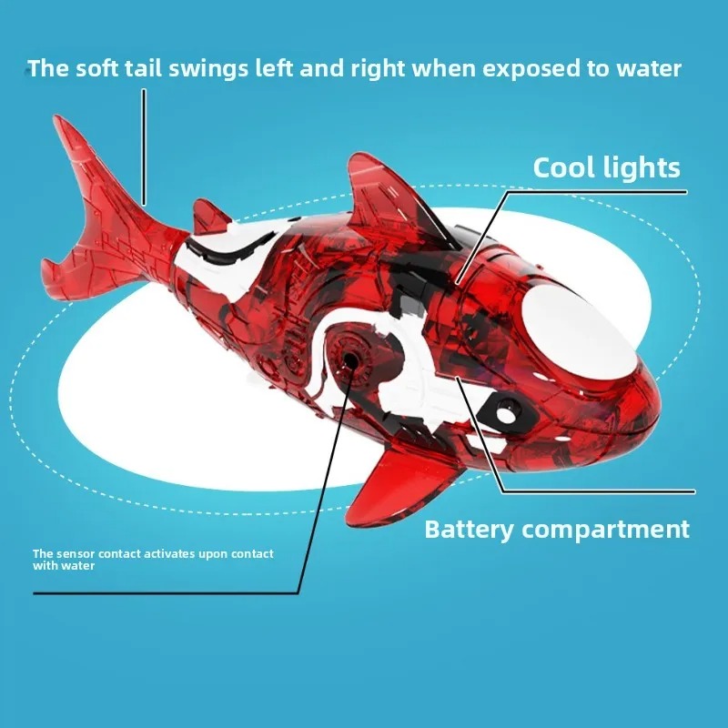 Juguete Eléctrico de Tiburón p - Aquarium Fish Shark reseña y precio