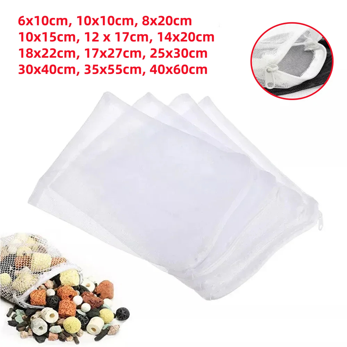 Bolsas de filtro de acuario co - Aquarium Fish Cave reseña y precio